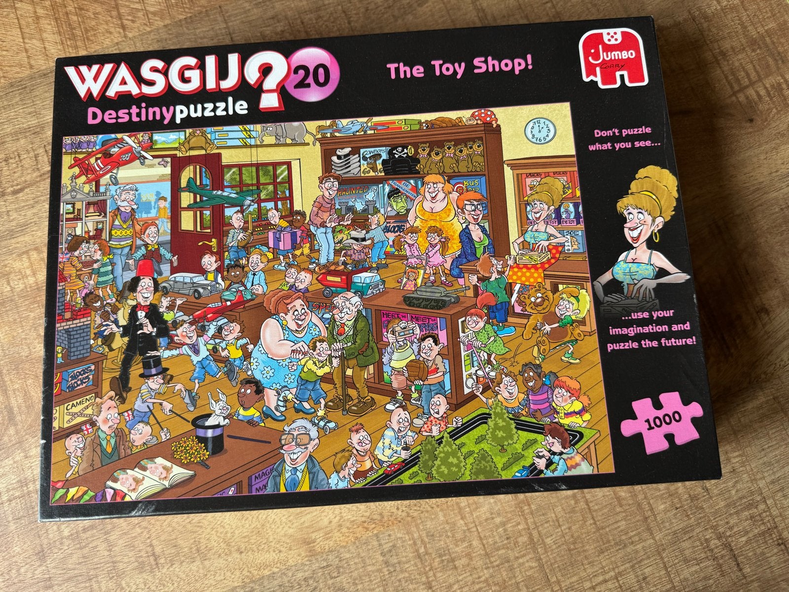 Wasgij Destiny 20 'The Toy Shop!' 1000 stukjes puzzel, Ophalen, Meer dan 50 stukjes, Gebruikt, 6 jaar of ouder