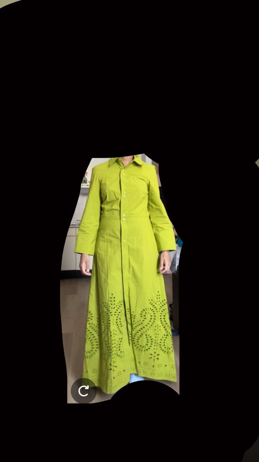 Zara jurk. XS | 100% Katoen., Ophalen of Verzenden, Zo goed als nieuw, Maat 34 (XS) of kleiner, Onder de knie