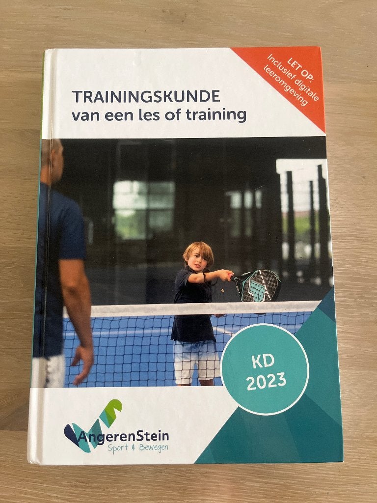 Trainingskunde van een les of training, Boeken, Schoolboeken, Overige vakken, Ophalen of Verzenden, Zo goed als nieuw, Angerenstein