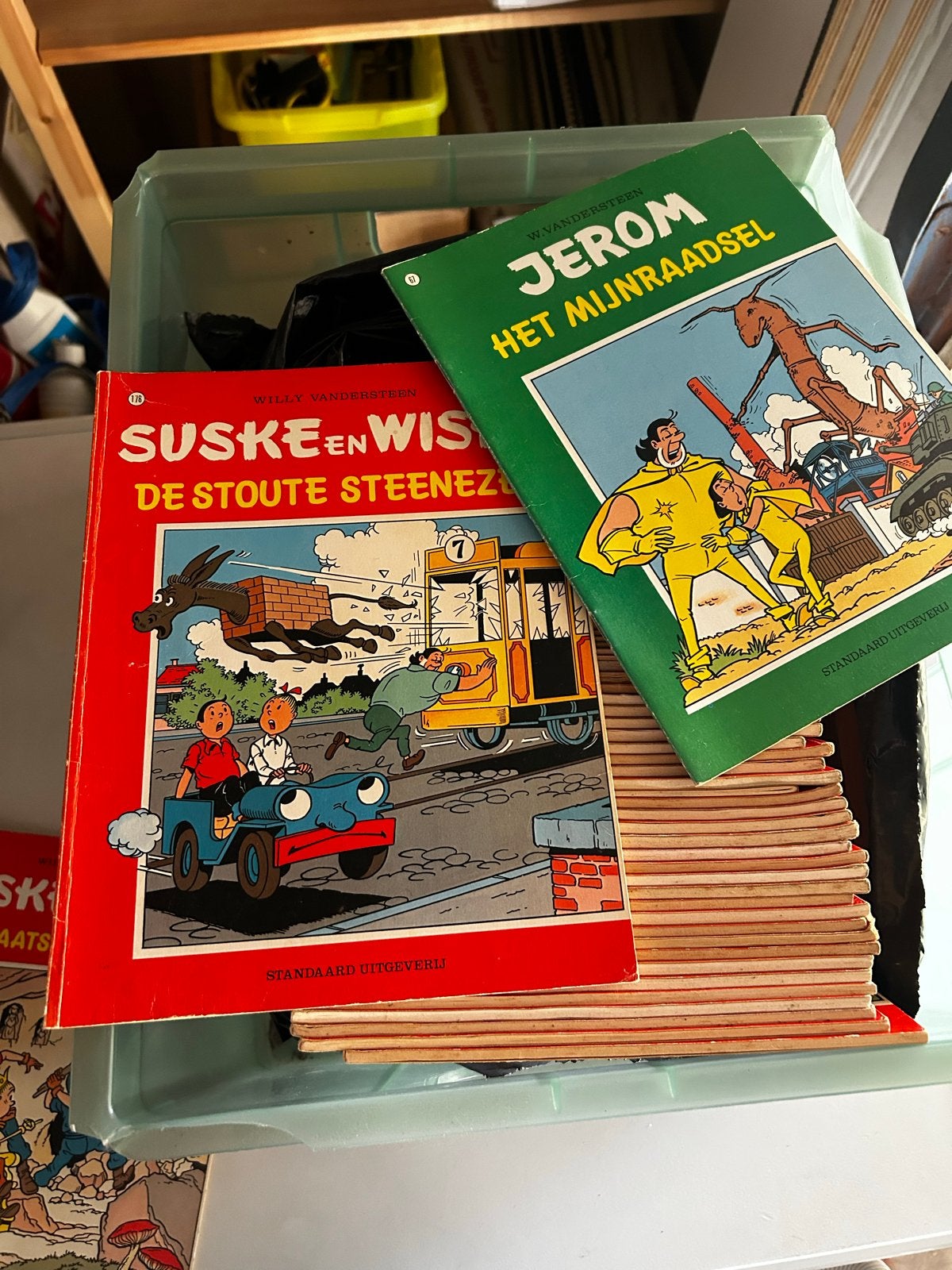Suske en Wiske & Jerom stripboeken - Grote collectie, Meerdere stripboeken, Ophalen, Gelezen