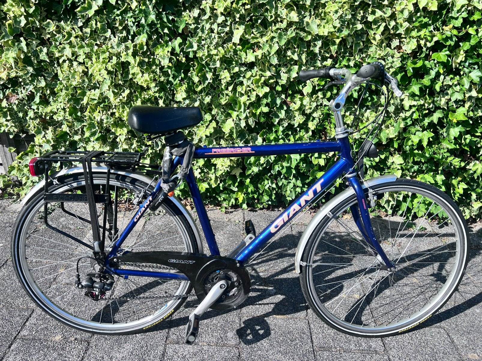 Giant herenfiets met onderhoudsbeurt 57 cm, Fietsen en Brommers, Ophalen, Giant, Zo goed als nieuw, Meer dan 20 versnellingen