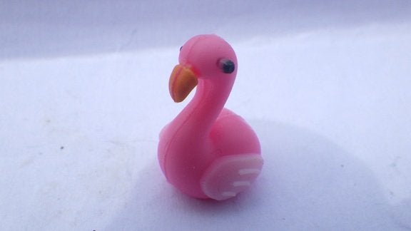 Poppenhuis: Zittende Flamingo, Ophalen of Verzenden, Nieuw, Poppenhuis