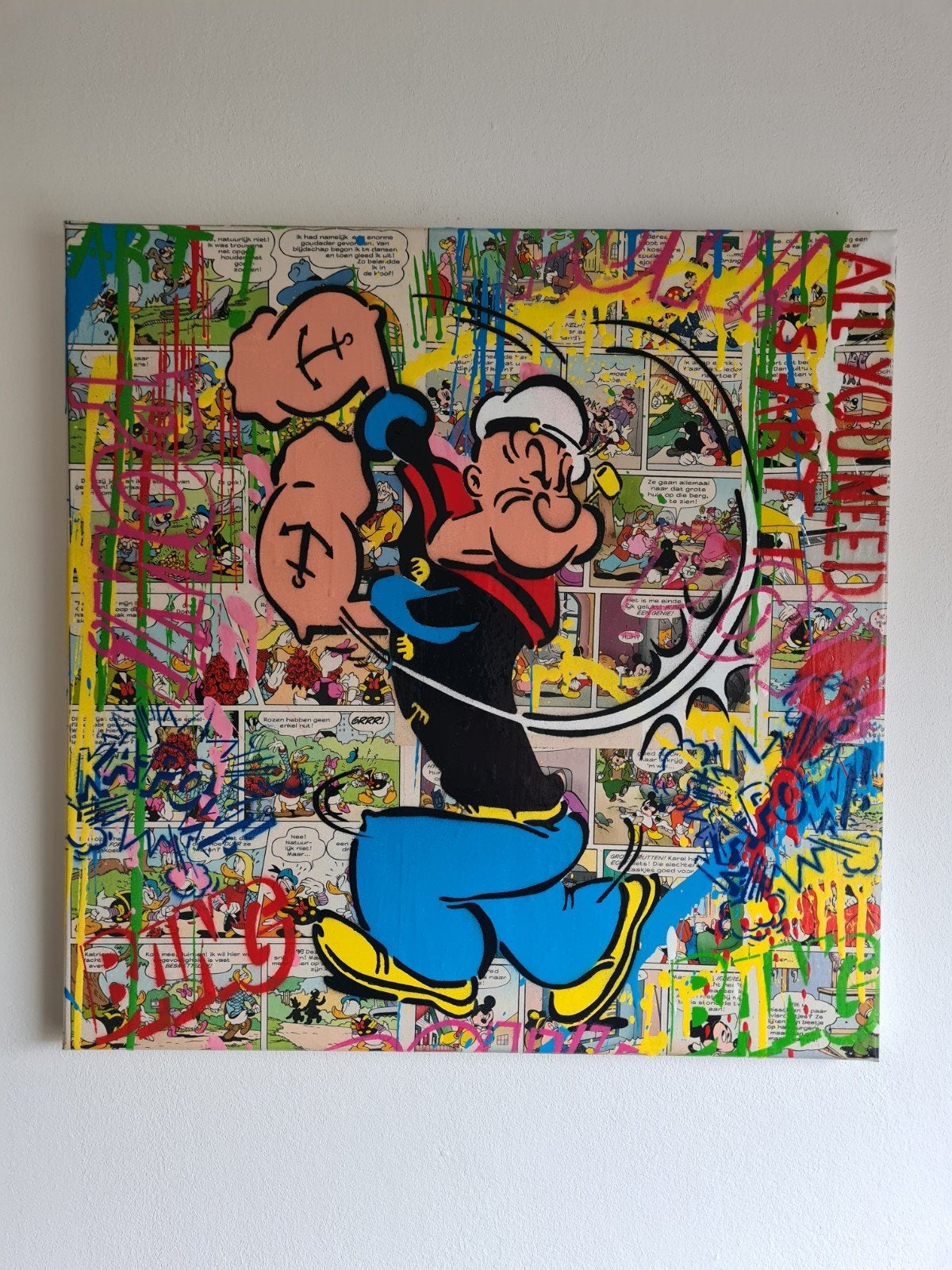 popart, kunst, wanddecoratie, Koen Betjes, Ophalen of Verzenden
