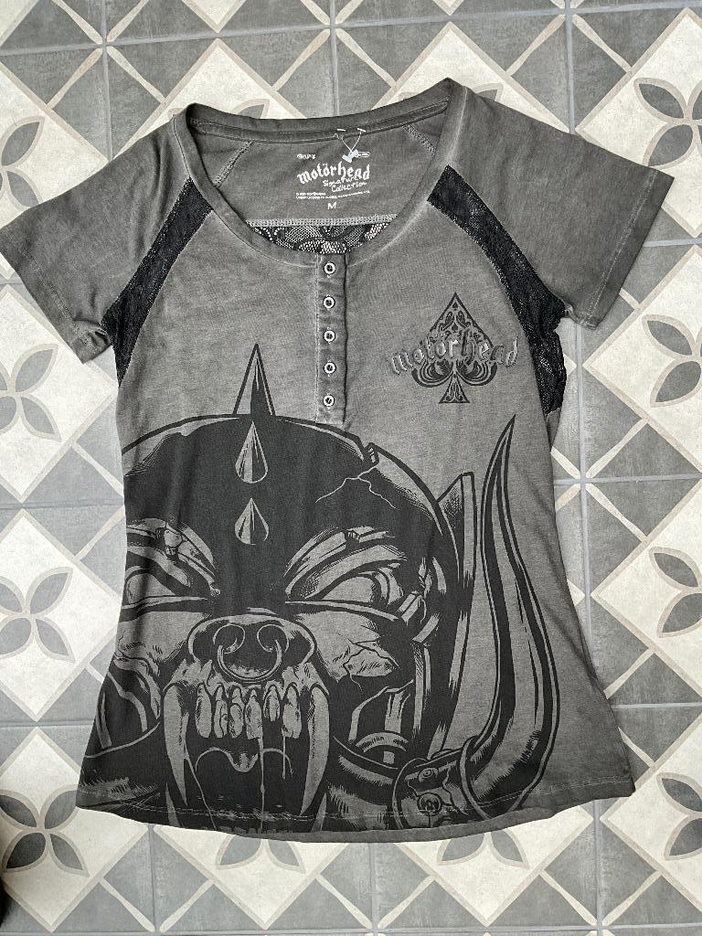 T-shirt van Motorhead Zwart/Grijs Maat M zie foto, Nieuw, Kleding, Emmen, Regina