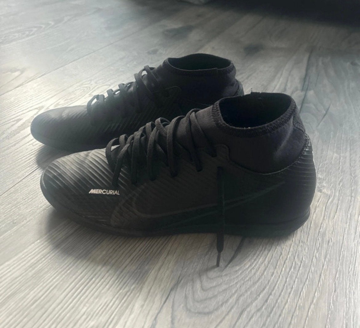 Nike Mercurial zaalvoetbalschoenen - Zwart, Ophalen of Verzenden, Gebruikt, Schoenen