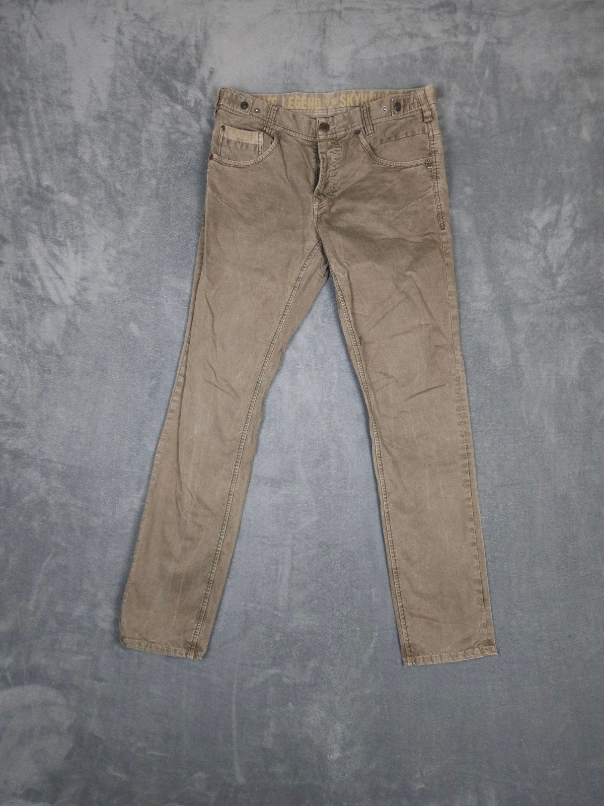 Pme Legend Broek Skyhawk W33 L34 Regular Slim Fit Bruin., Overige kleuren, Verzenden, ., Zo goed als nieuw