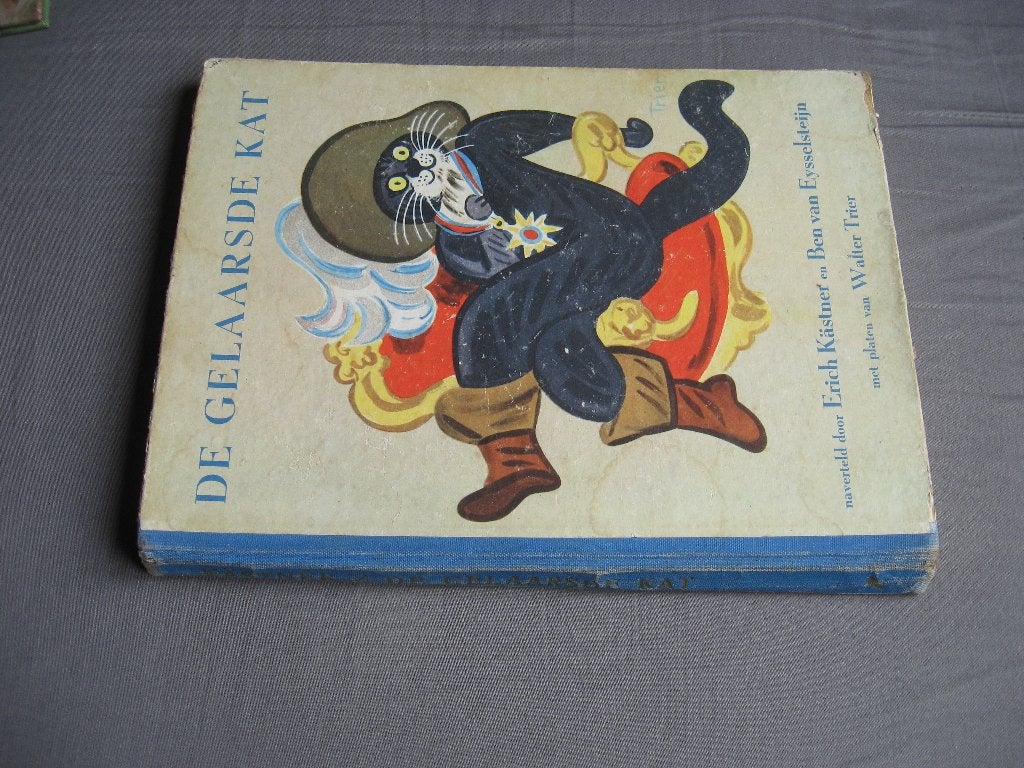 De Gelaarsde Kat - Erich Kästner (illustraties Walter Trier), Ophalen of Verzenden, Gelezen, Erich Kästner (illustraties Walter Trier)