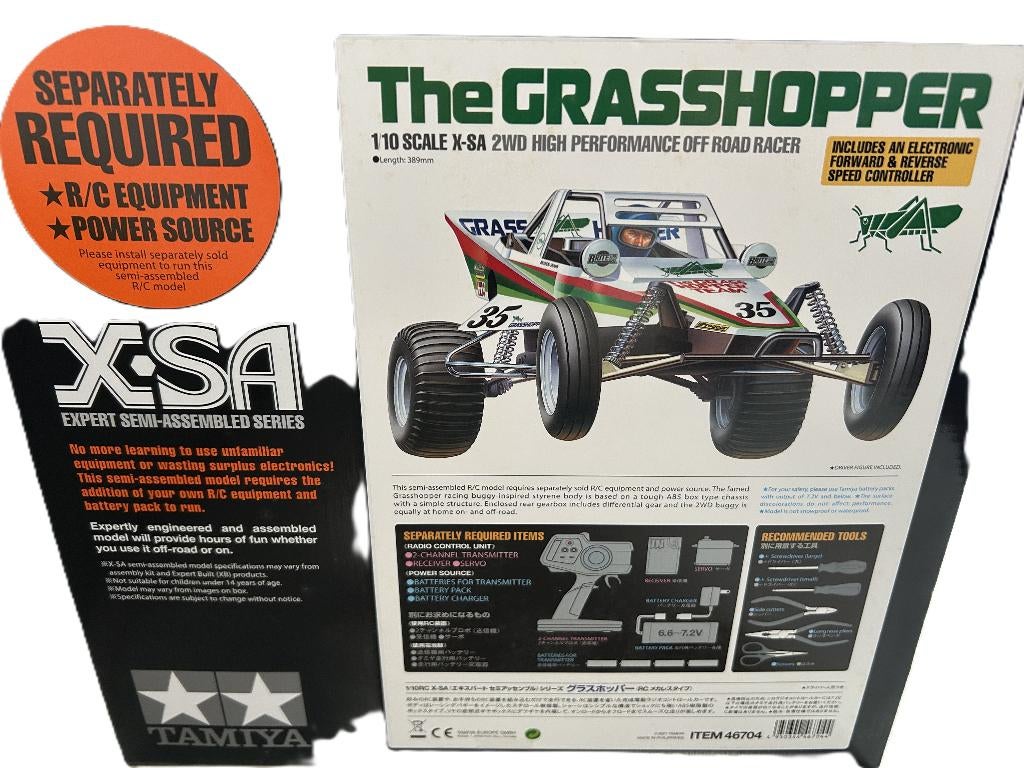 Tamiya The Grasshopper 1/10 X-SA 2WD 1/10 46704 rc auto, Elektro, Auto offroad, Nieuw, Ophalen of Verzenden
