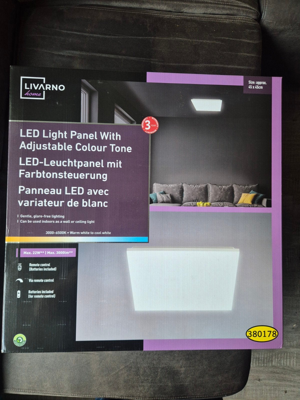 livarno led light, Ophalen of Verzenden, Nieuw, Minder dan 50 watt