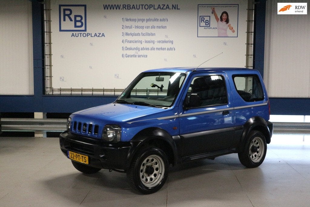 Suzuki Jimny 1.3 JX / NW APK / LEUKE YOUNGTIMER ! ! !, Auto's, Euro 2, Achterwielaandrijving, 4 cilinders, 960 kg
