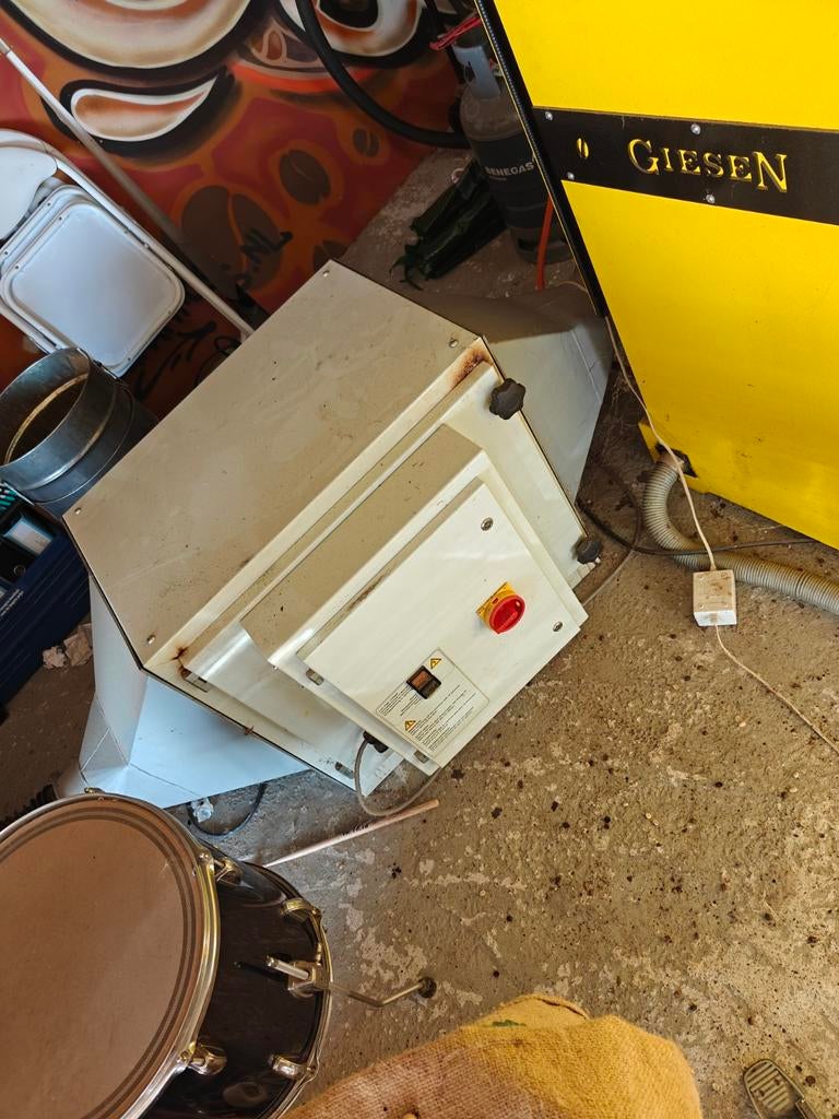 Elektrostatische filter voor bij koffiebrander, Ophalen, Gebruikt, Koffiemachine