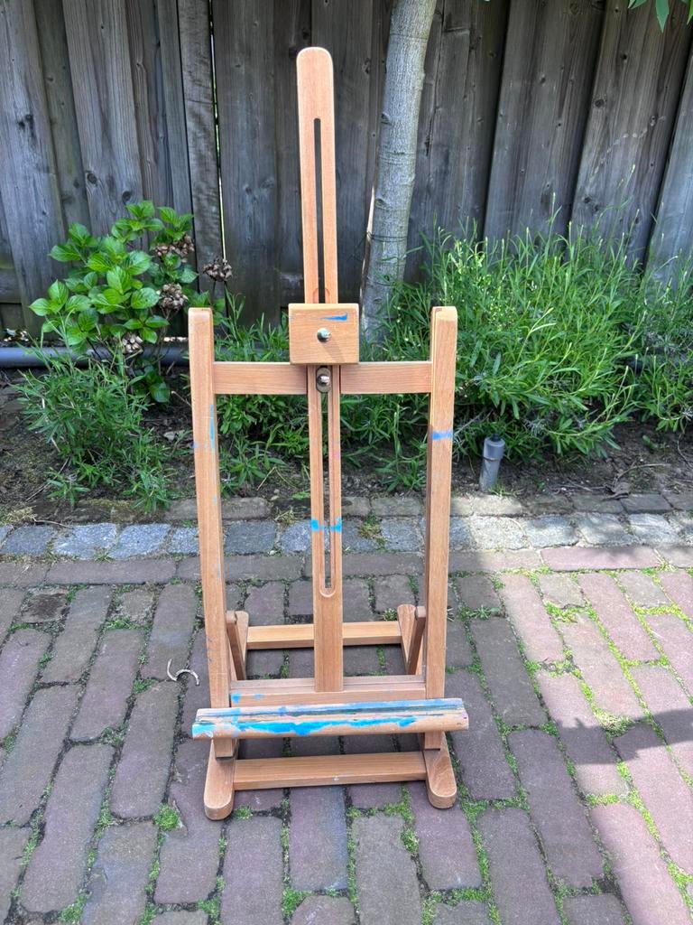 Kleine schildersezel, Hobby en Vrije tijd, Schilderen, Ophalen, Gebruikt, Ezel