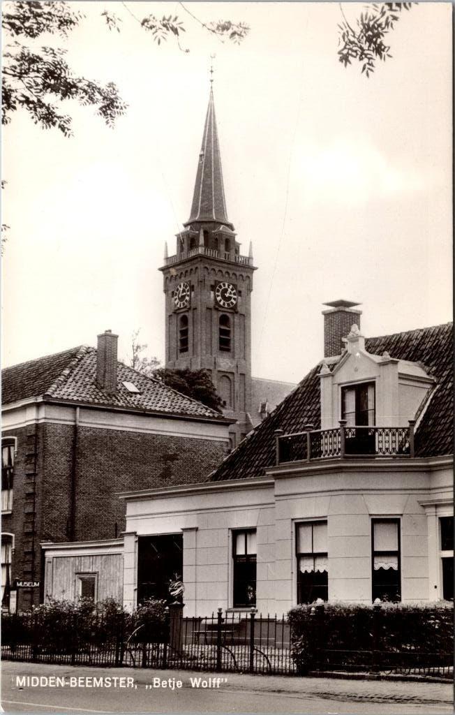 Midden Beemster - Betje Wolff, Verzenden, 1960 tot 1980, Ongelopen, Noord-Holland