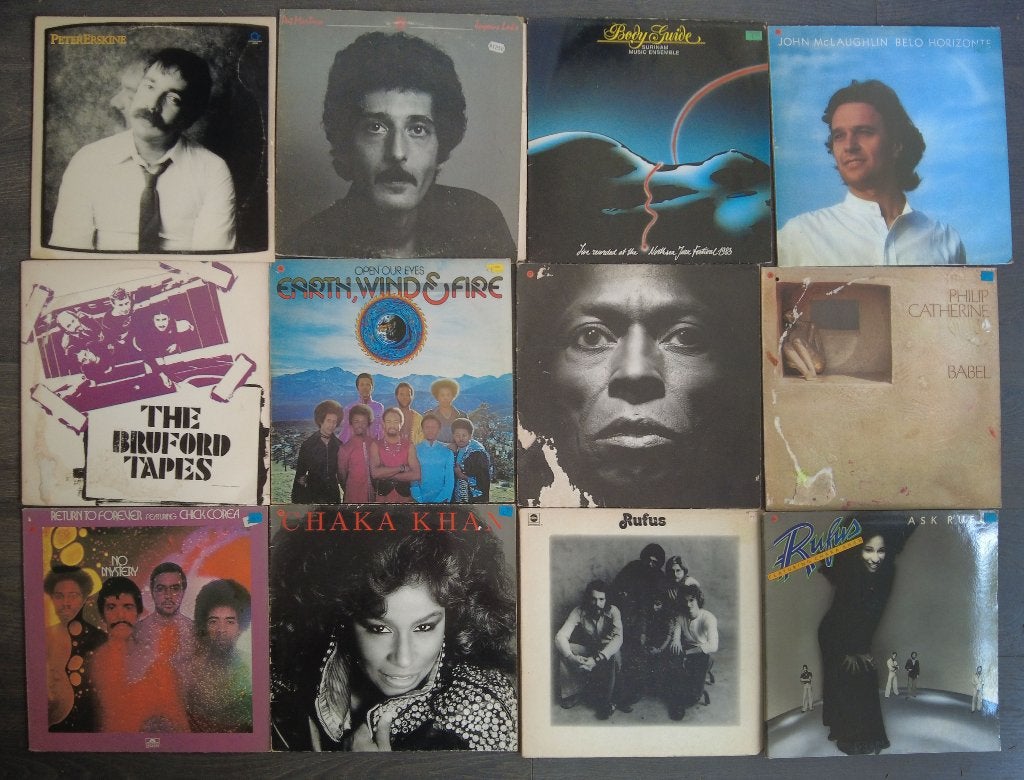 LP's - voornamelijk fushion jazz - ca 150 stuks, Ophalen, LP, Gebruikt, Overige formaten