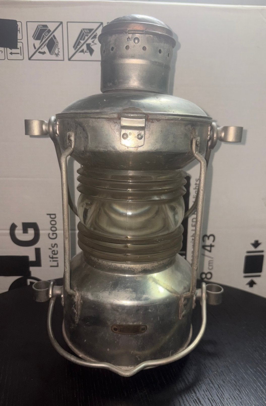 Prachtige Vintage Maritieme Scheepslamp (Type T1650), Verzamelen, Ophalen of Verzenden, Zo goed als nieuw