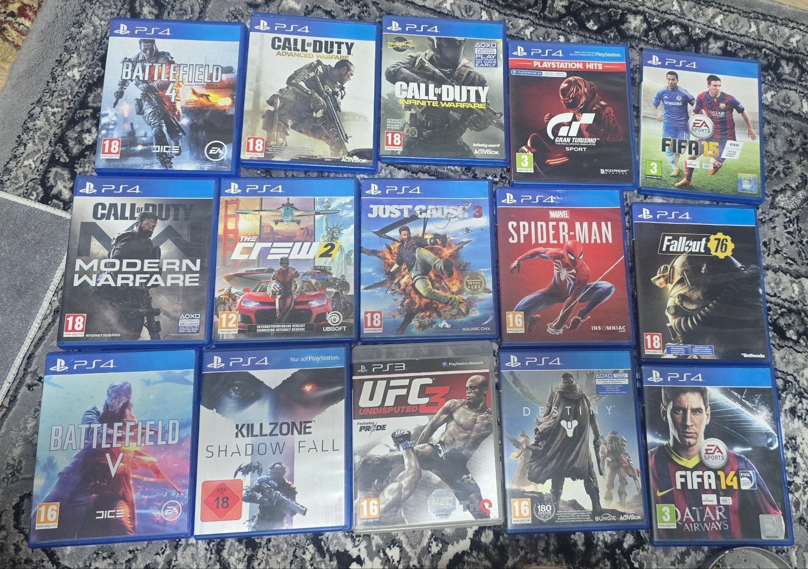 PS4 Games Bundel - Call of Duty, FIFA, Battlefield en meer, Spelcomputers en Games, Games | Sony PlayStation 4, Gebruikt, Shooter