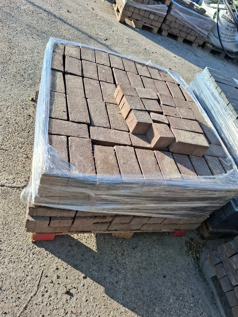 TE KOOP 6,5 M2 STRAKKE GEBAKKEN KLINKERS 10-DUIMERS, Ophalen, Zo goed als nieuw, 5 tot 10 m², Klinkers