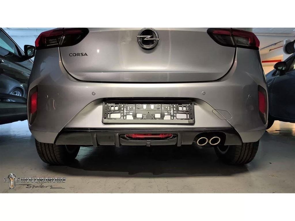Opel Corsa F GS-Line – Achterbumper diffuser, Ophalen of Verzenden, MJ-Carstyling, Info@mj-carstyling.net, Sibeliusstraat 81 5011JH Tilburg
