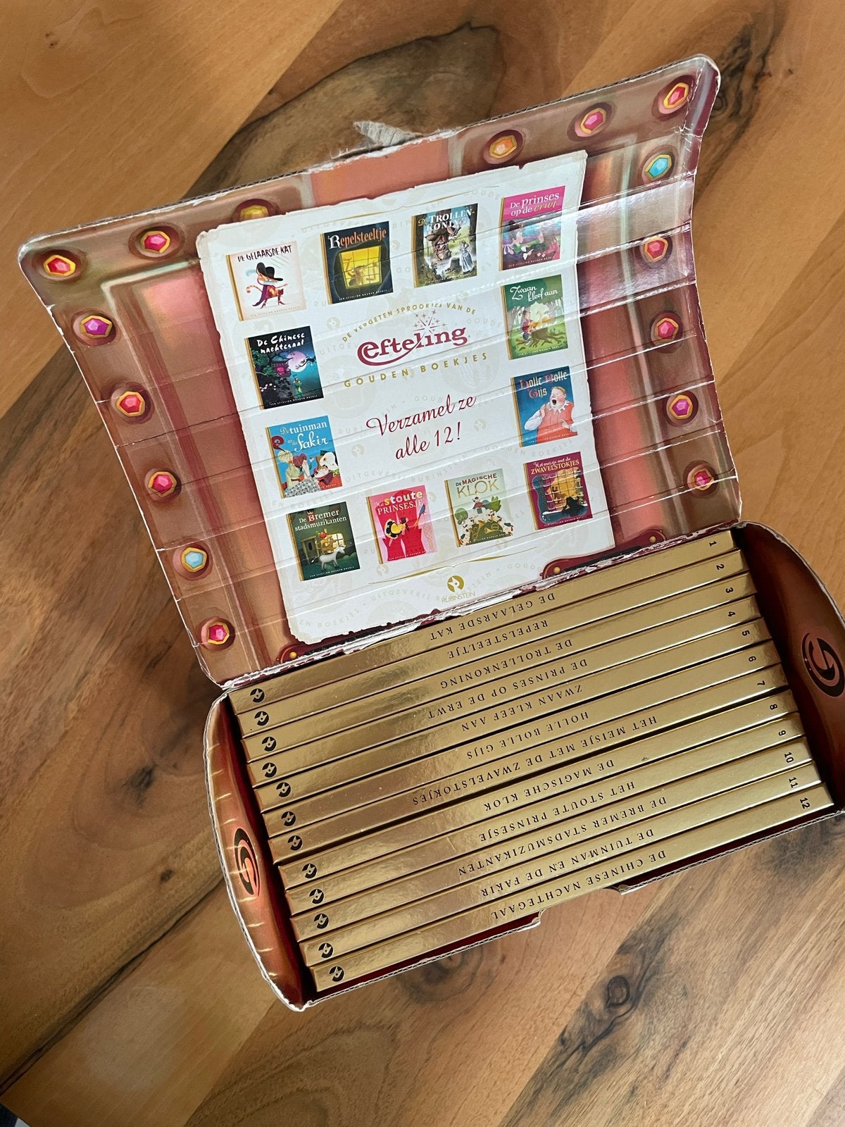 Efteling Gouden Boekjes - Complete set van 12, Ophalen of Verzenden, Zo goed als nieuw