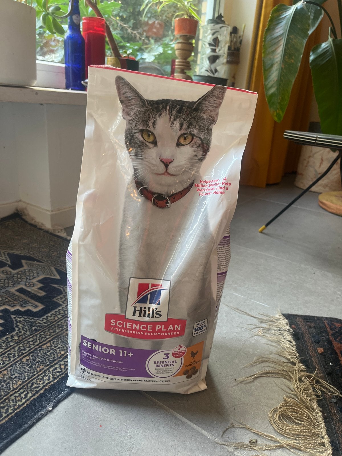 Hills science plan kattenbrokken 11+ 3 kilo, Ophalen, Kat