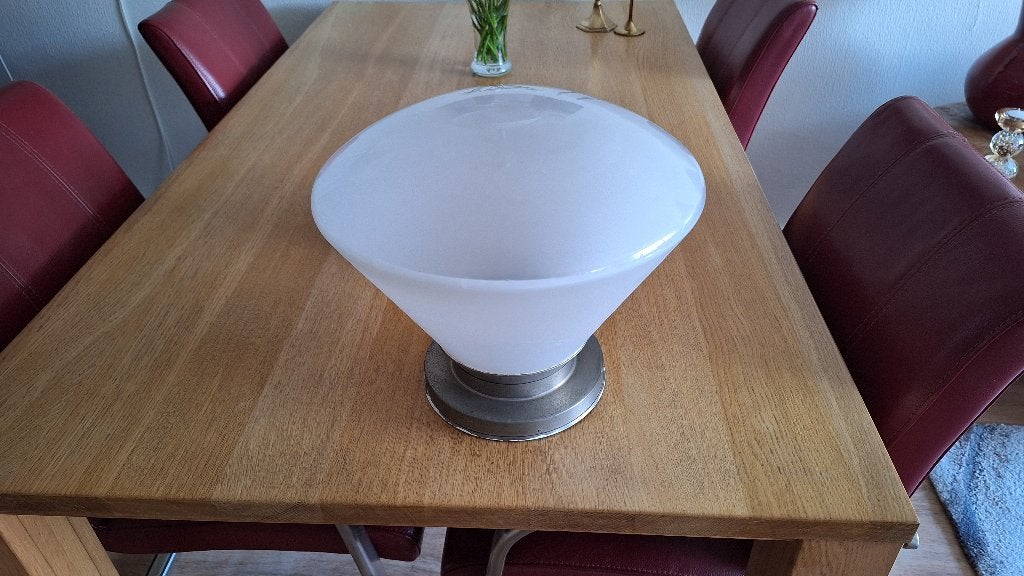 antieke schoollamp plm 1920, Ophalen