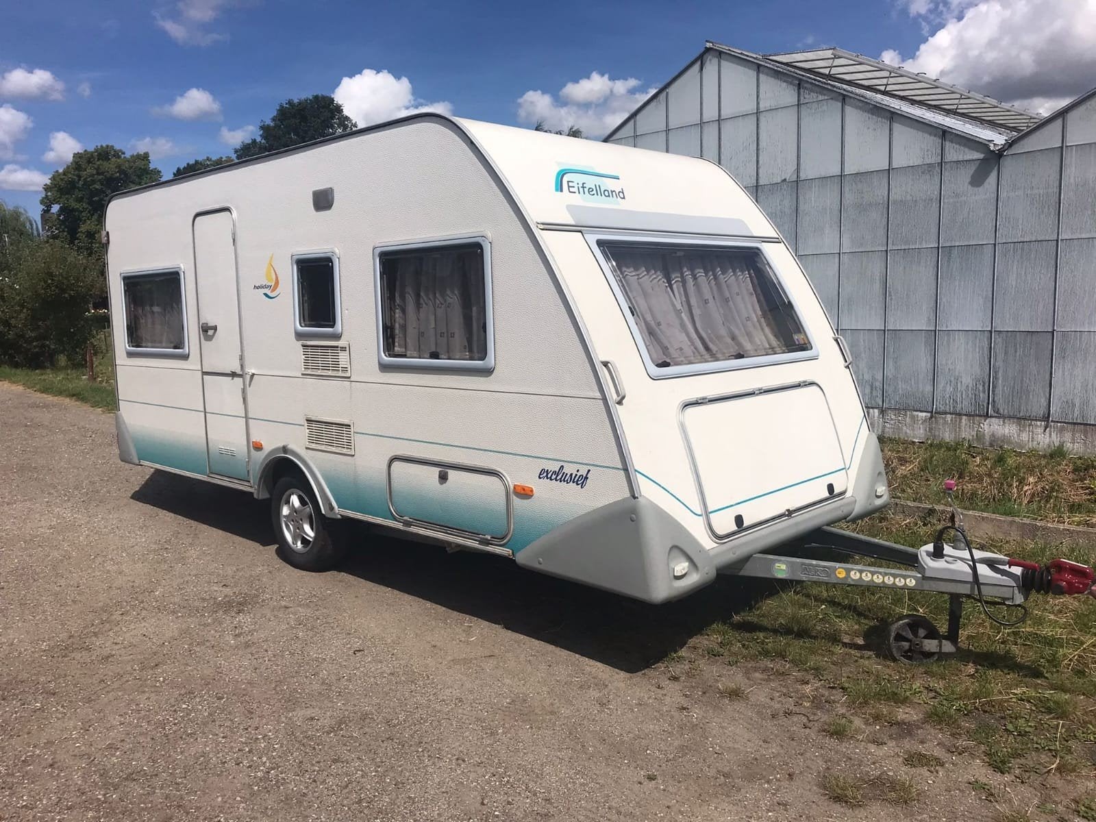 Eifelland 460TK 5-persoons caravan met Isabella voortent, Overige typen, Schokbreker, Rondzit, 750 - 1000 kg