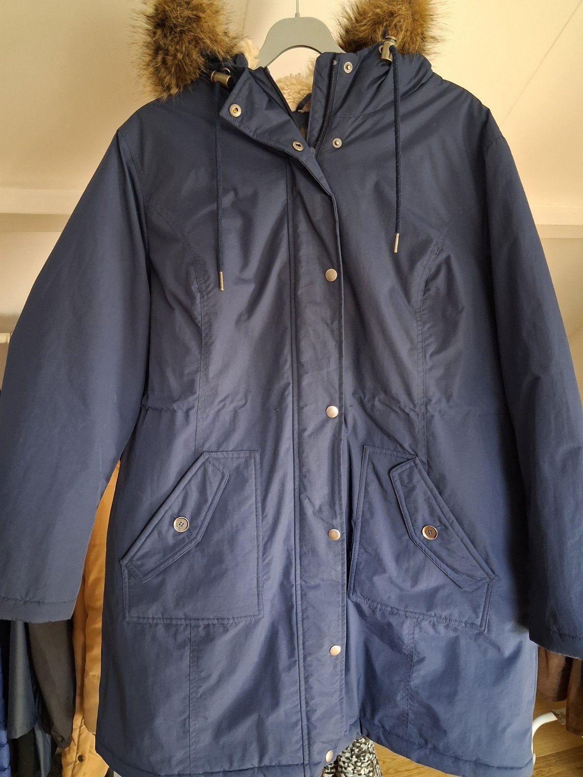 mooie jas BPC, Blauw, Maat 46/48 (XL) of groter, Ophalen of Verzenden, Zo goed als nieuw