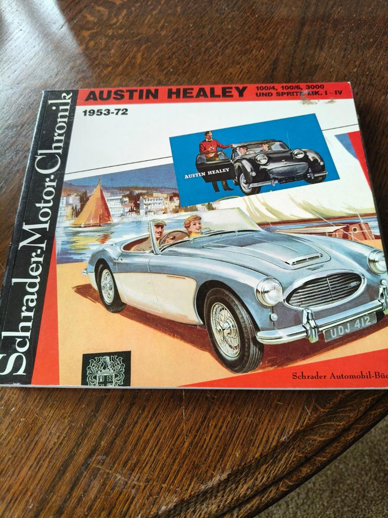 Austin Healey Schrader Motor-Chronik 1953-72 Boek, Ophalen of Verzenden, Zo goed als nieuw, Overige merken, Schrader
