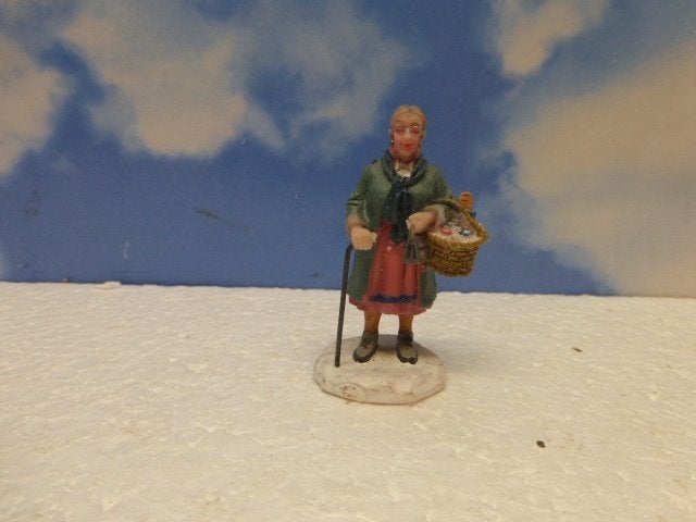 lemax grandma with jam kerstdorp poppetje figurine beeldje, Ophalen of Verzenden, Zo goed als nieuw