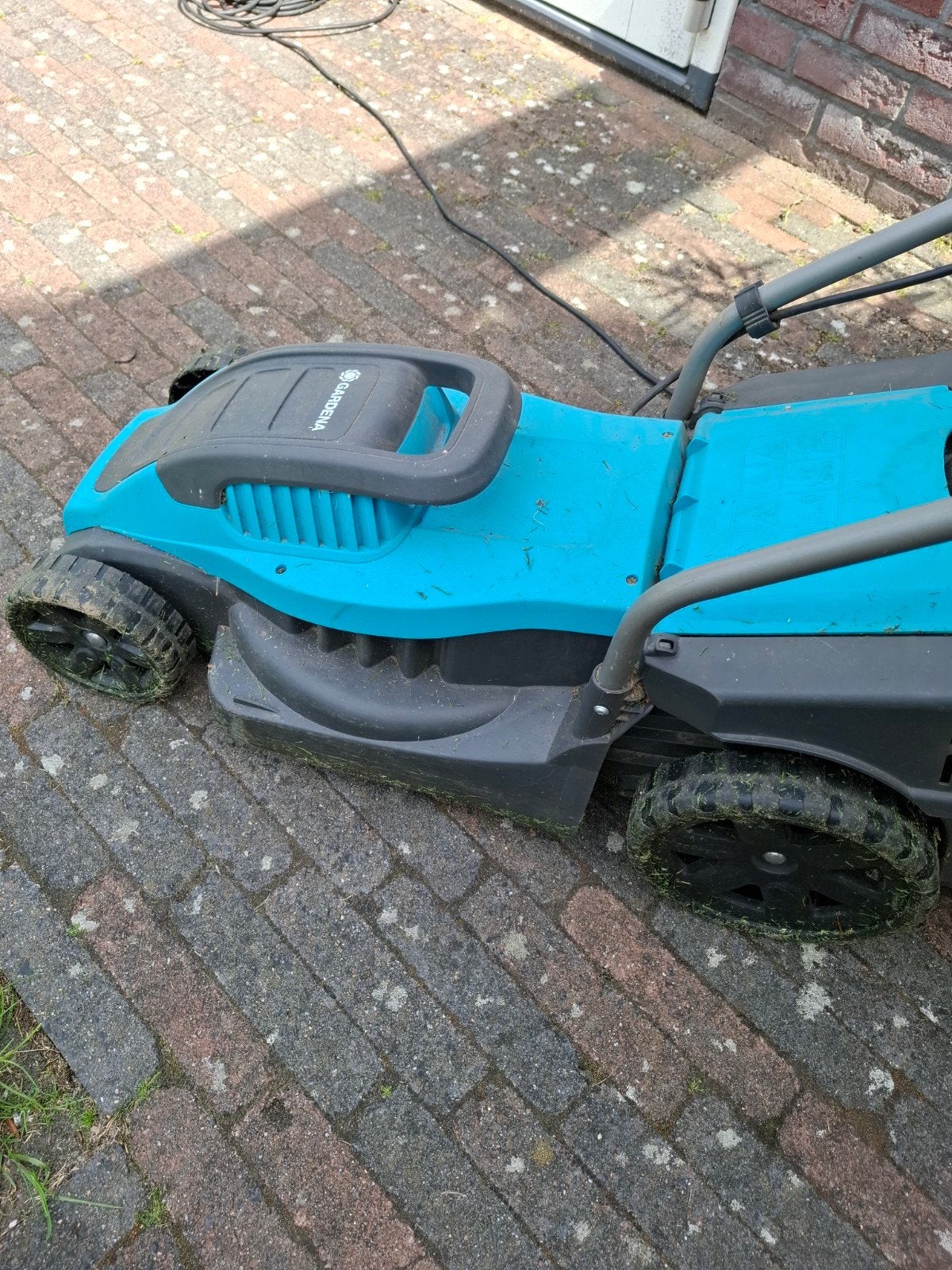 Gardena elektrische grasmaaier, Ophalen, Cirkelmaaier, Gebruikt, Elektrische grasmaaier