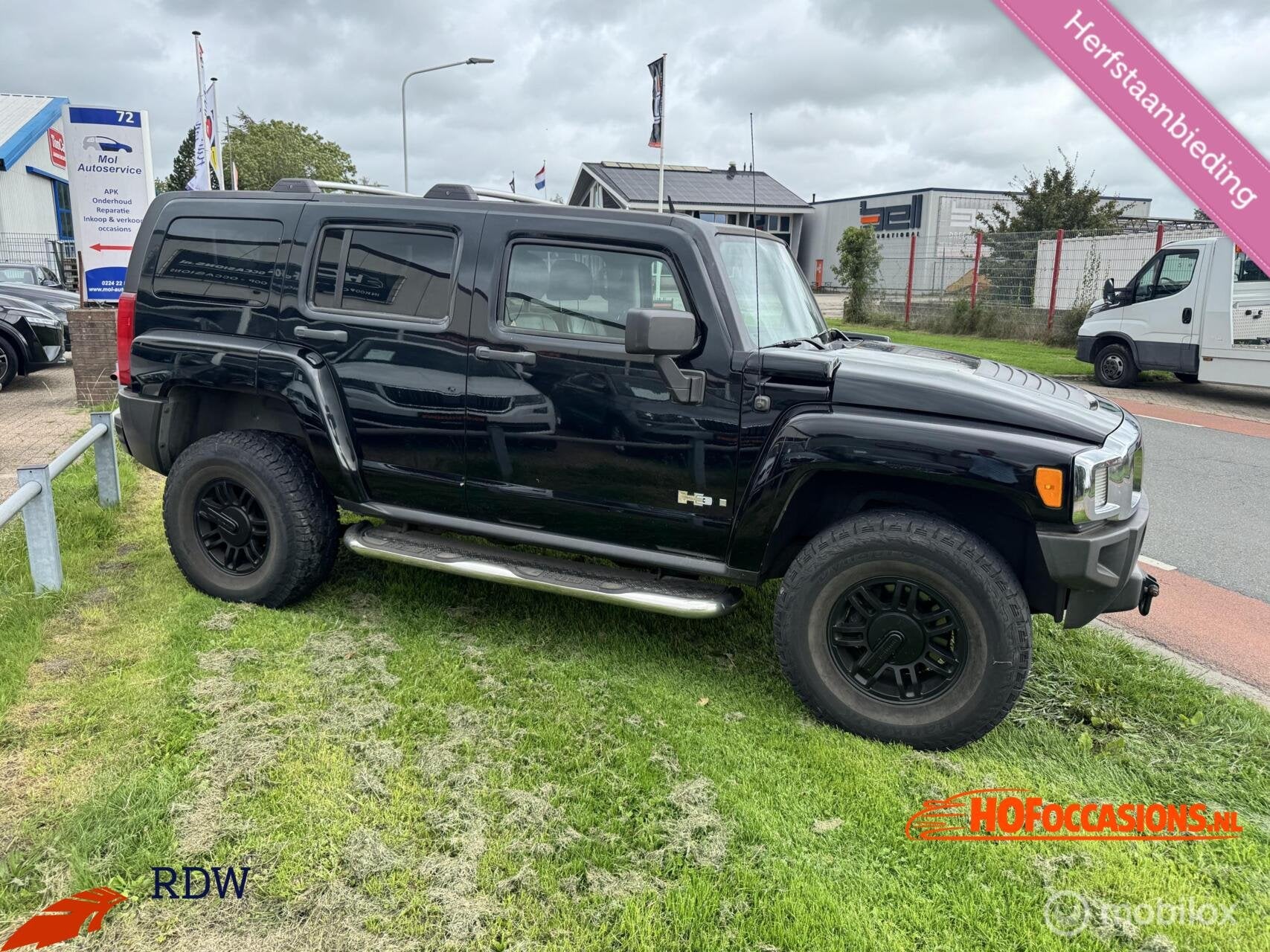 Hummer H3 3.5 Advantage, Auto's, Automaat, Gebruikt, 223 pk, Zwart