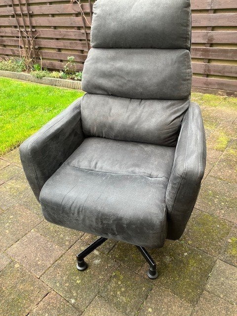 Bureaustoel relaxstoel ergonomische stoel gaming, Ophalen, Gebruikt, Zwart, Bureaustoel
