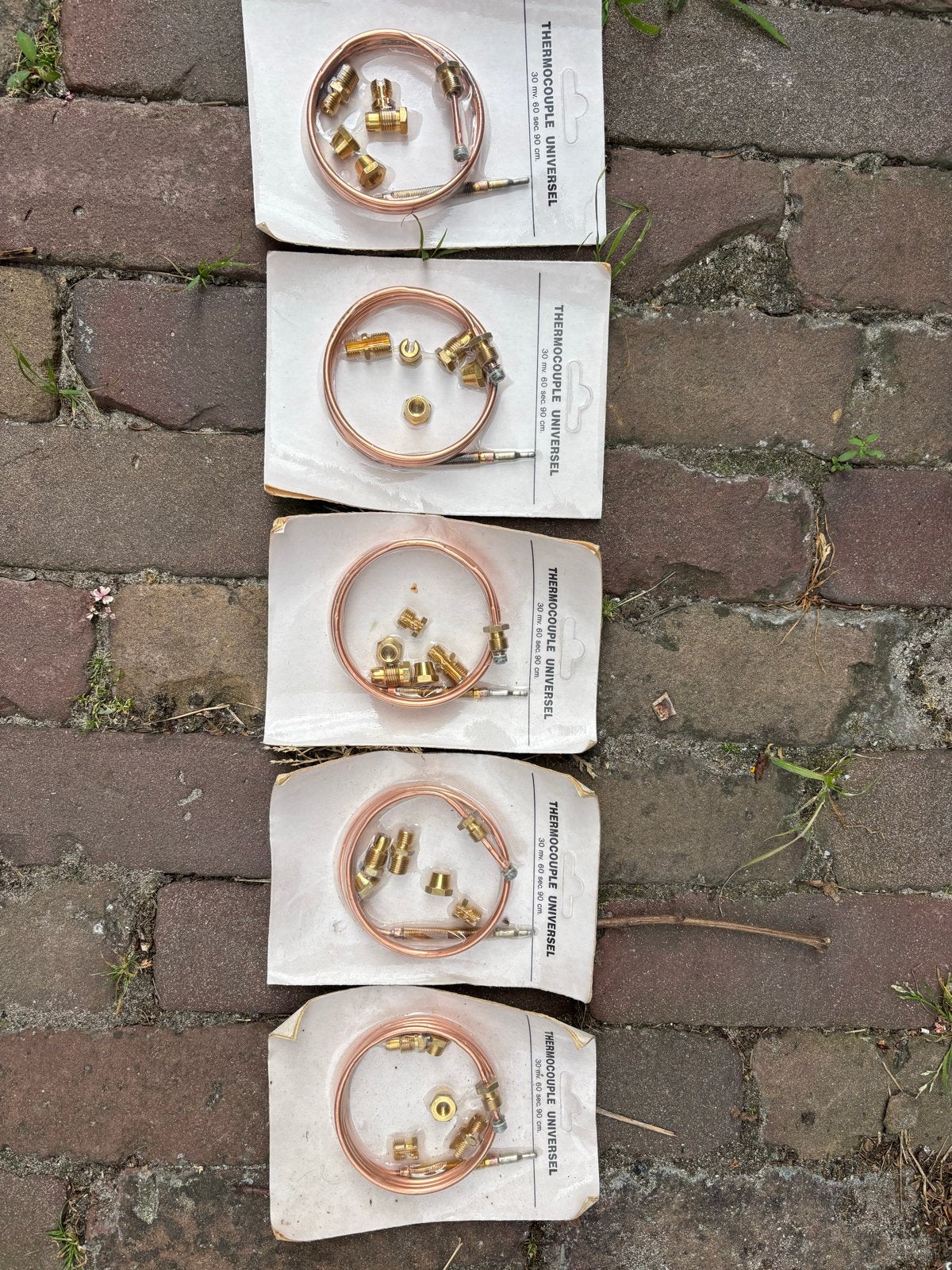 5x Universele Thermokoppel - Nieuw in verpakking, Ophalen of Verzenden, Nieuw