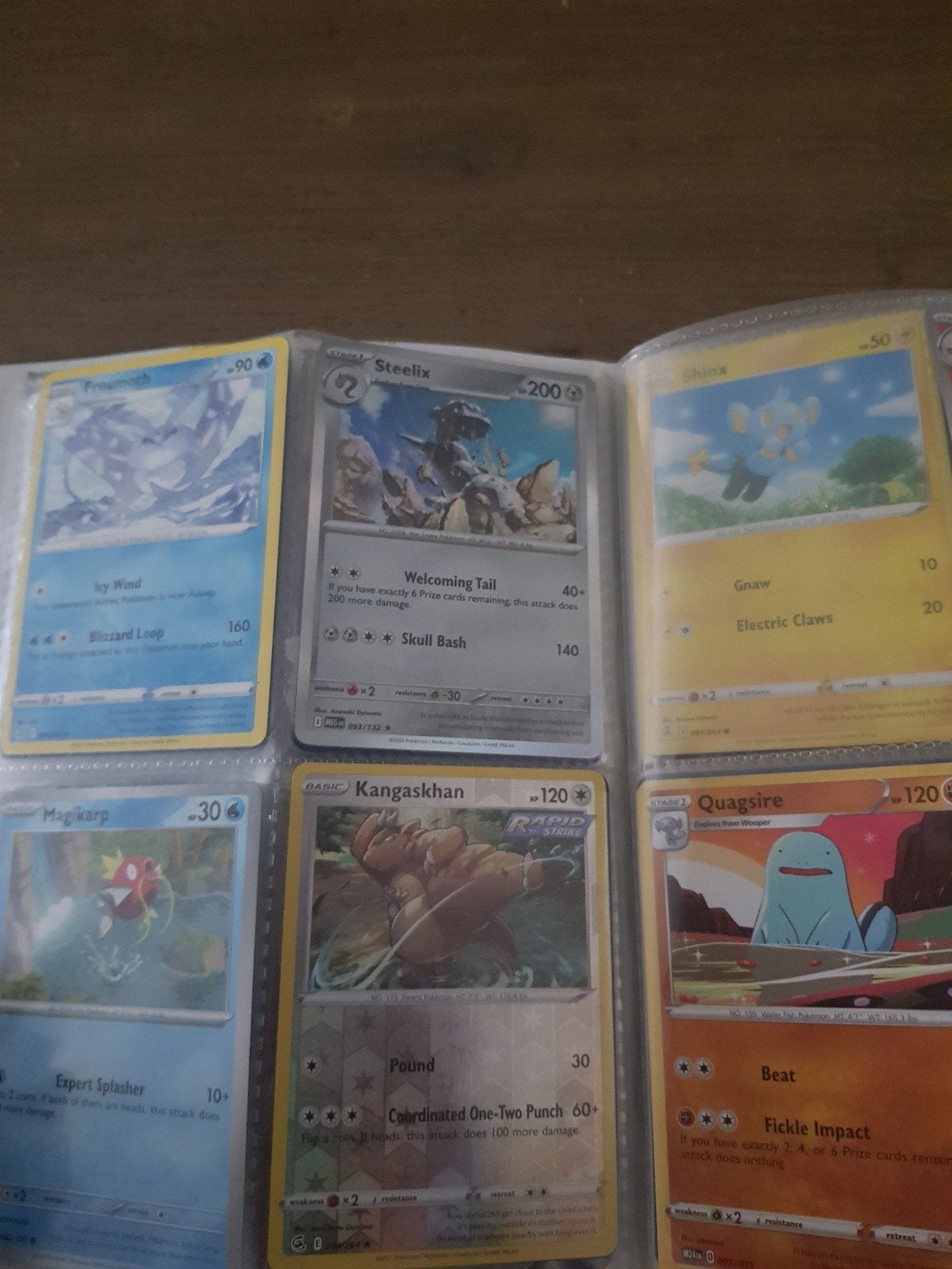 Pokémon Kaarten Verzameling in Map - Diverse Kaarten, Ophalen, Gebruikt, Meerdere kaarten