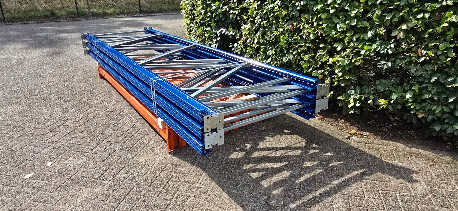 11,5 meter Arestant  palletstelling , magazijnstelling, Ophalen