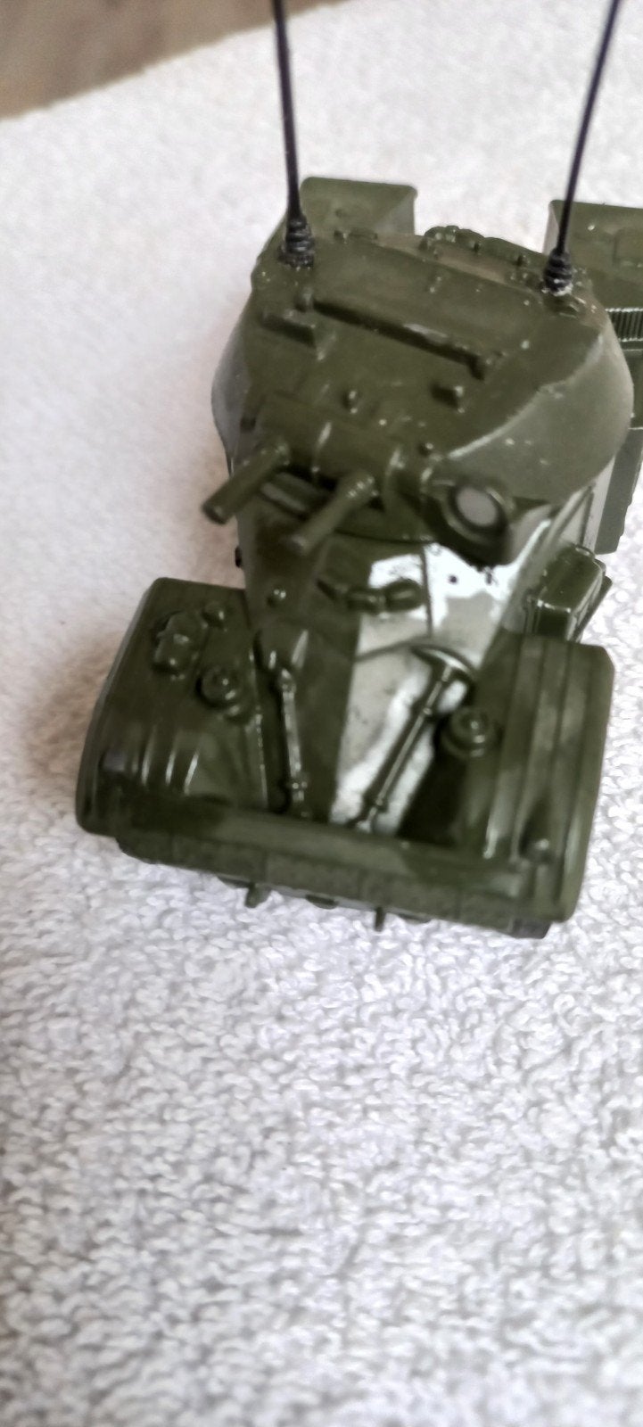 Dinky toys militair nr 814 panhard, Ophalen of Verzenden, Zo goed als nieuw, Bus of Vrachtwagen, Dinky Toys