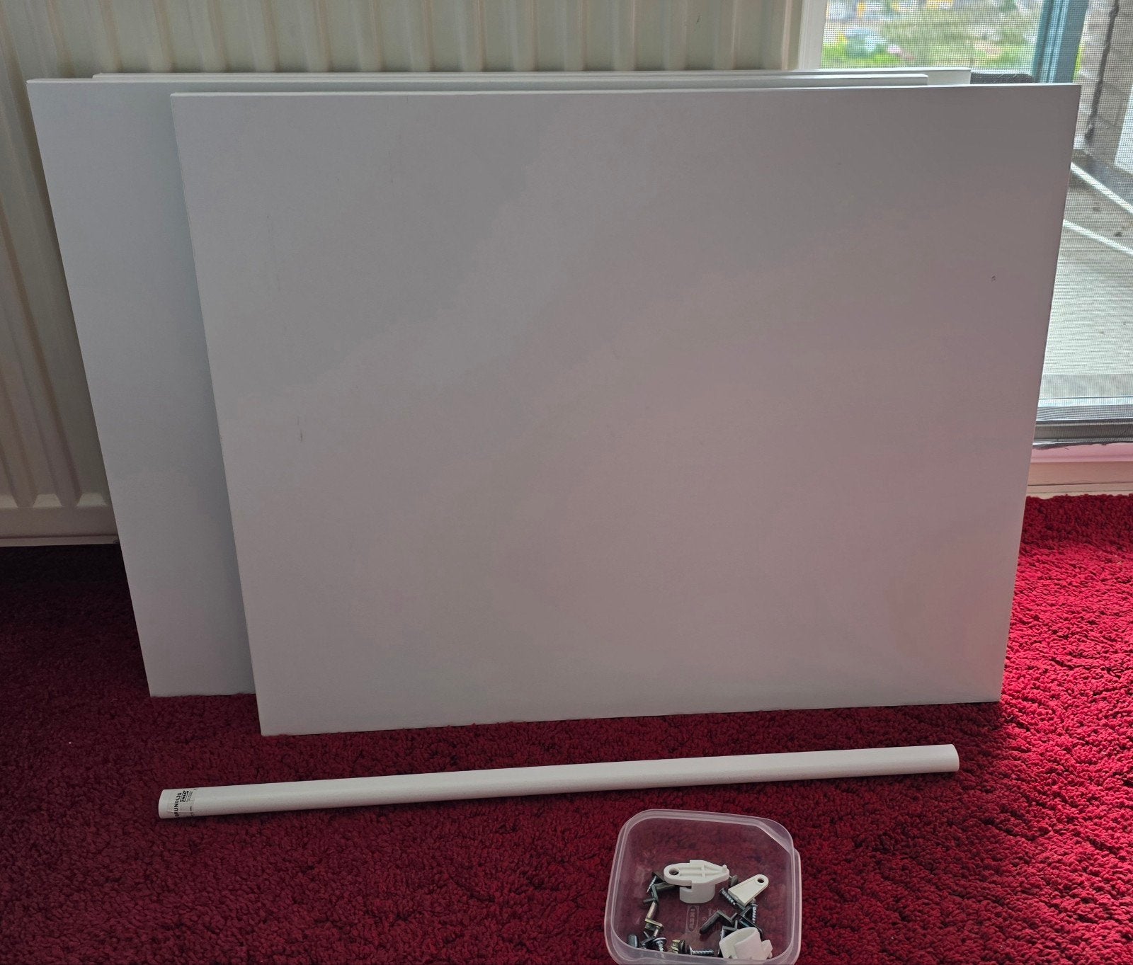 3x stuva plank voor binnen STUVA kast en 1x roede Grundlig, Ophalen, Zo goed als nieuw, 50 tot 70 cm, 105 cm of meer