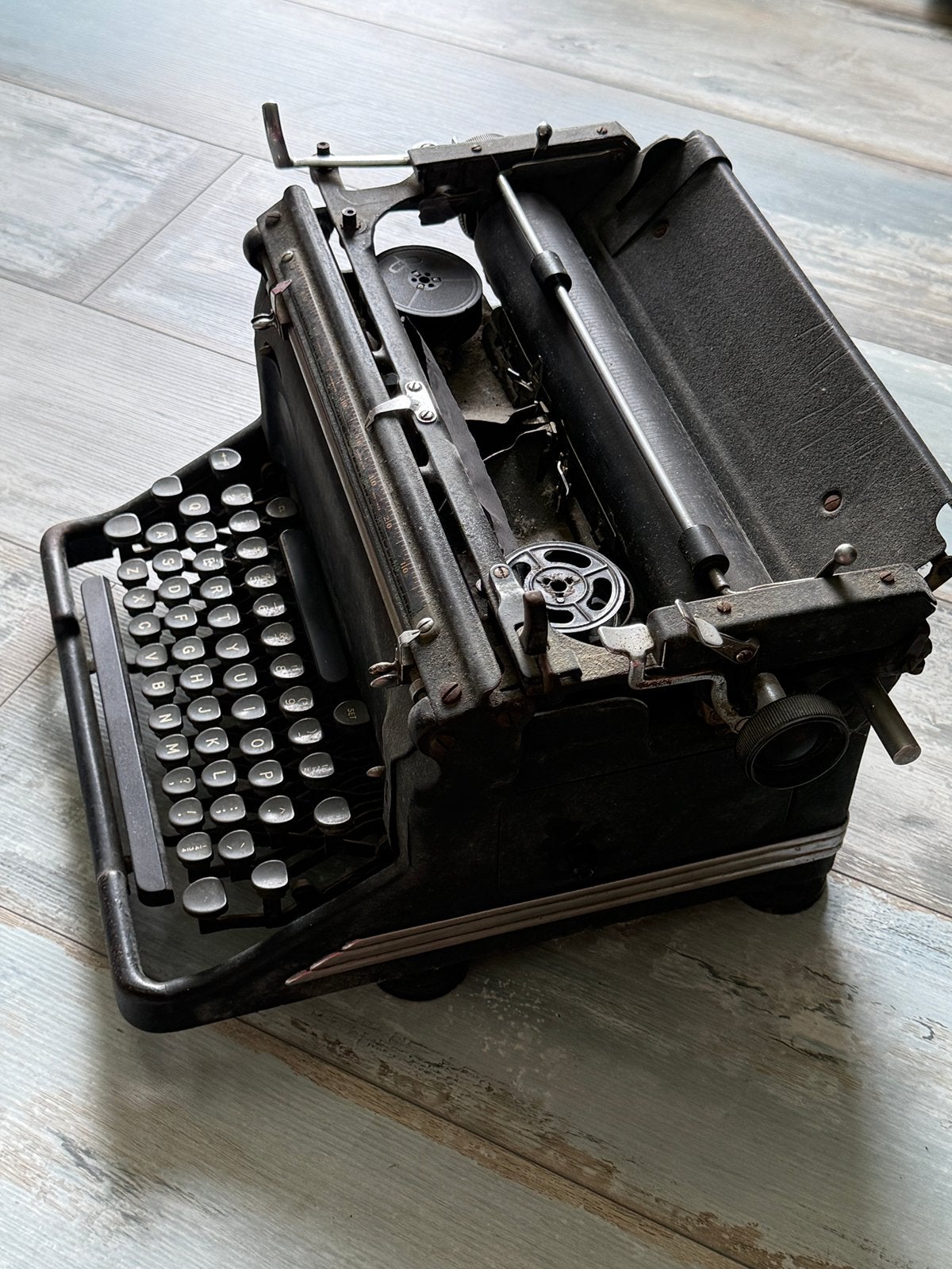 Antieke typemachine, Diversen, Typemachines, Ophalen, Gebruikt