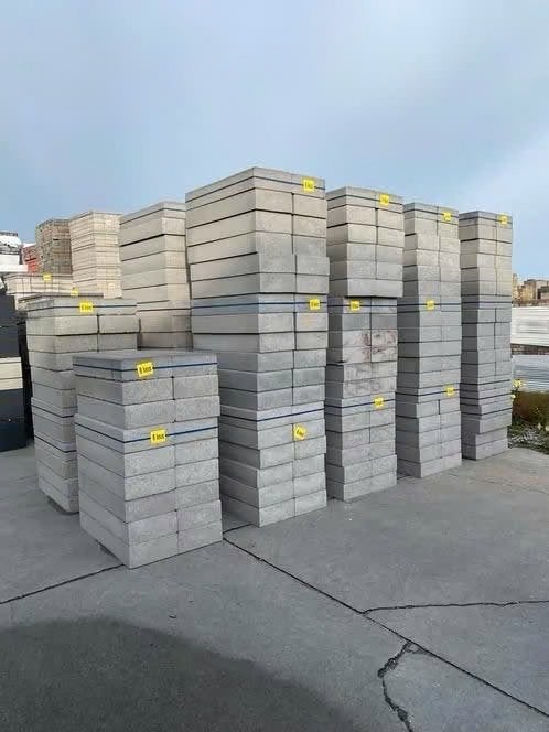 Grote partij traptreden 100x35x15 cm, Ophalen of Verzenden, Beton, 10 m² of meer, Klinkers
