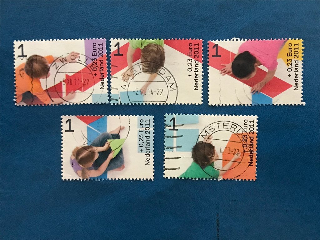 kinderpostzegels 2011, Verzenden, Na 1940, Gestempeld