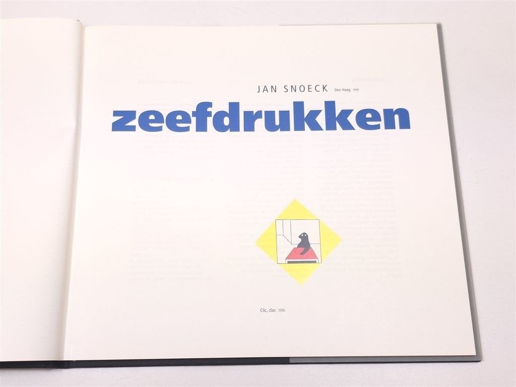 Zeefdrukken — Jan Snoeck, Beeldend Kunstenaar, Ophalen of Verzenden, Zo goed als nieuw
