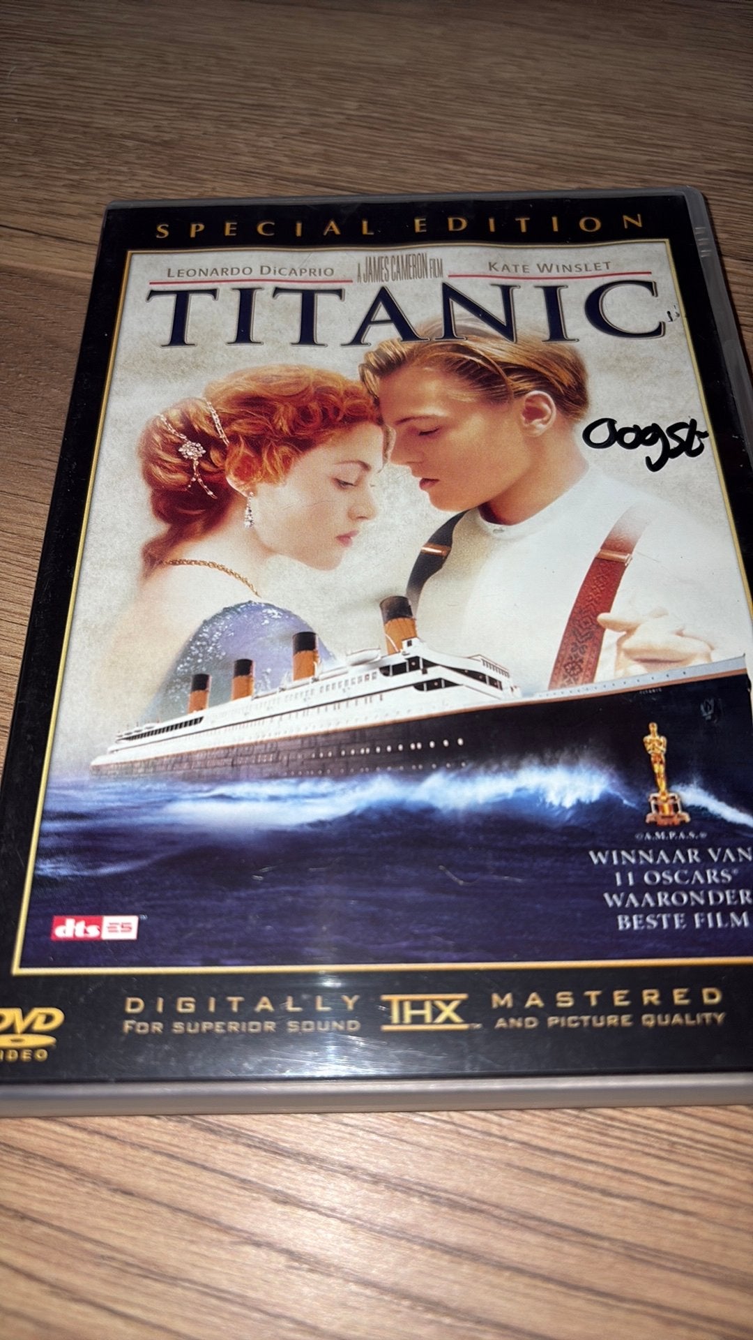 Titanic van James Cameron met Leonardo DiCaprio op dvd., Cd's en Dvd's, Dvd's | Drama, Vanaf 16 jaar, Ophalen of Verzenden, Zo goed als nieuw