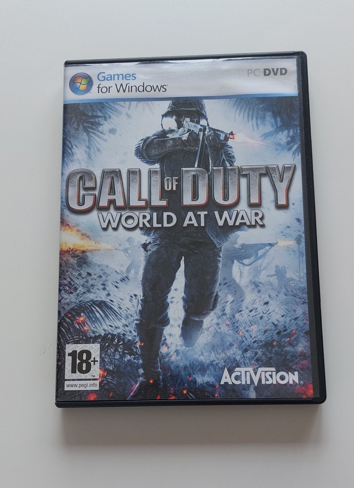 Call of Duty: World at War - PC DVD (Games for Windows), Ophalen, Online, Gebruikt, Vanaf 18 jaar