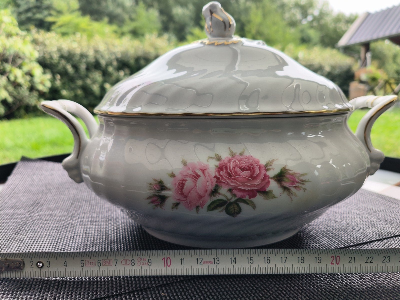 Kaiser Porseleinen Soepterrine met Rozen Decoratie, Ophalen of Verzenden