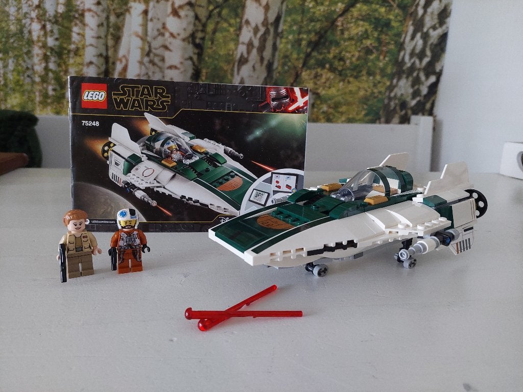 Lego Star Wars Resistance A-wing 75248, Star Wars, Lego, Ophalen of Verzenden, Complete set