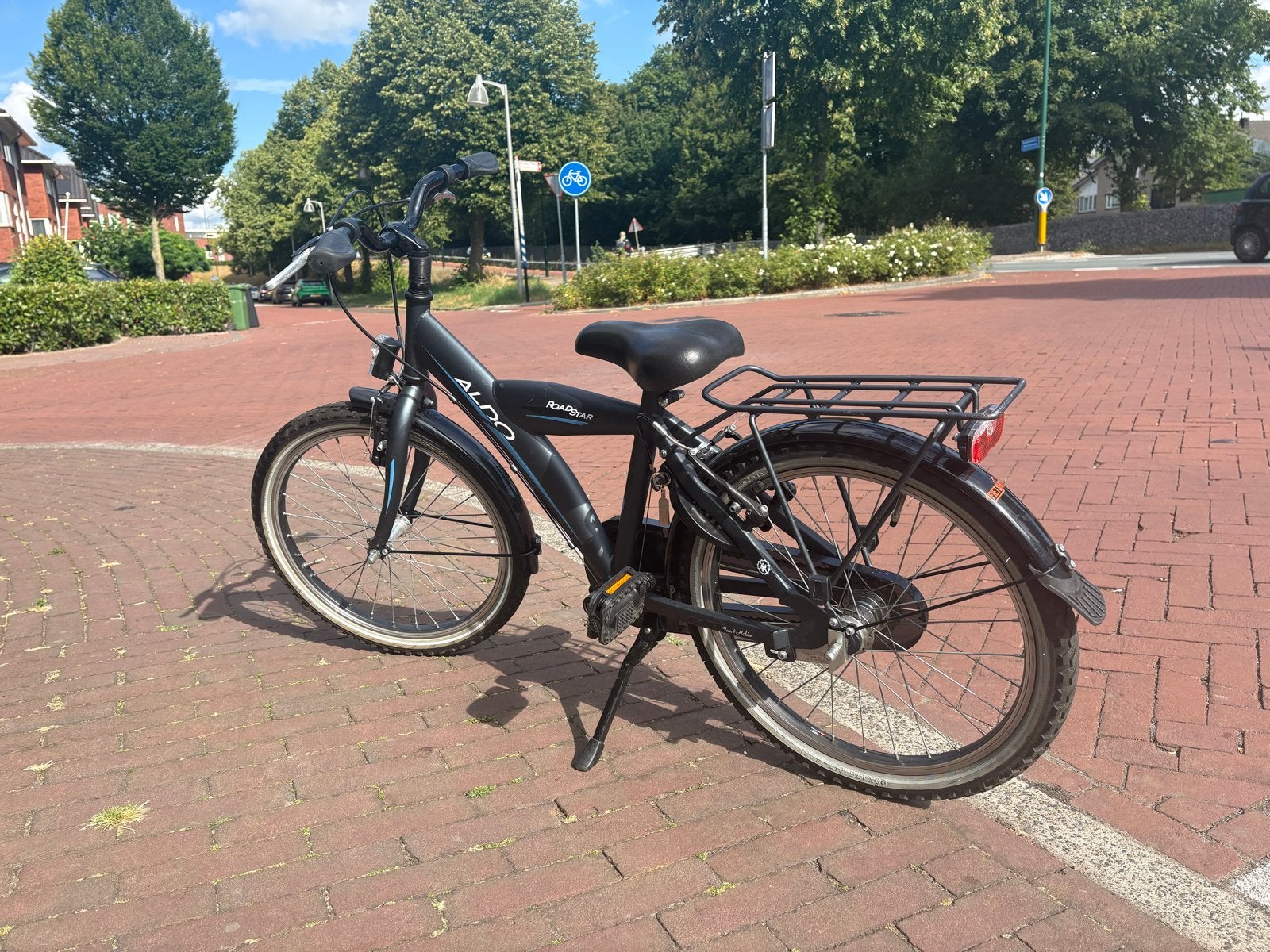 Aldo kinderfiets 20 inch - Zo goed als nieuw, Ophalen, Zo goed als nieuw, Terugtraprem, 20 inch of meer