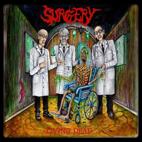 Surgery – Living Dead cd  death thrash  nieuw  new, Death metal, Ophalen of Verzenden, Eerste persing, Nieuw in verpakking