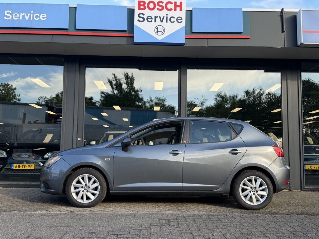 SEAT Ibiza 1.0 MPI Reference 2017 5-Deurs. Clima/Cruise cont, Auto's, Voorwielaandrijving, Stof, Gebruikt, Euro 6