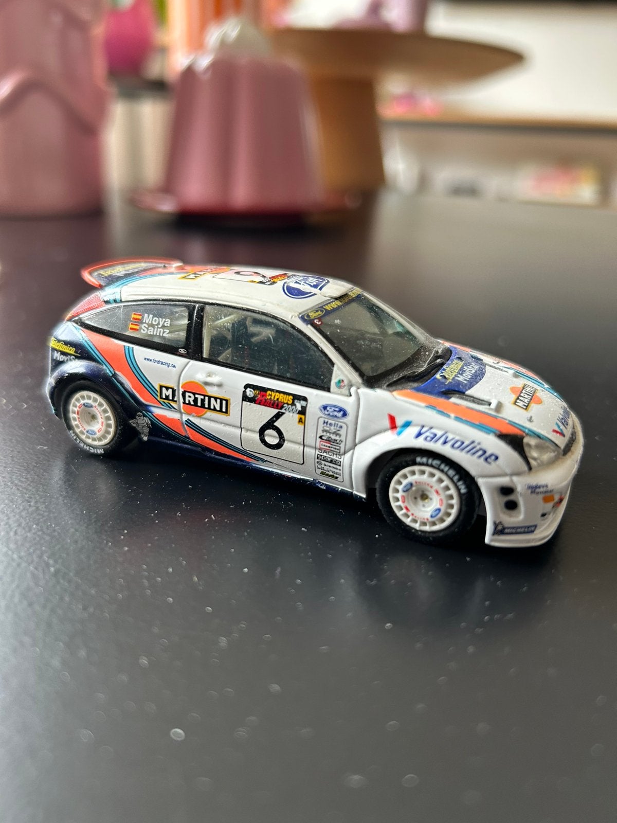 Ford focus wrc  1,43, Auto, Groter dan 1:32, Zo goed als nieuw, Ophalen