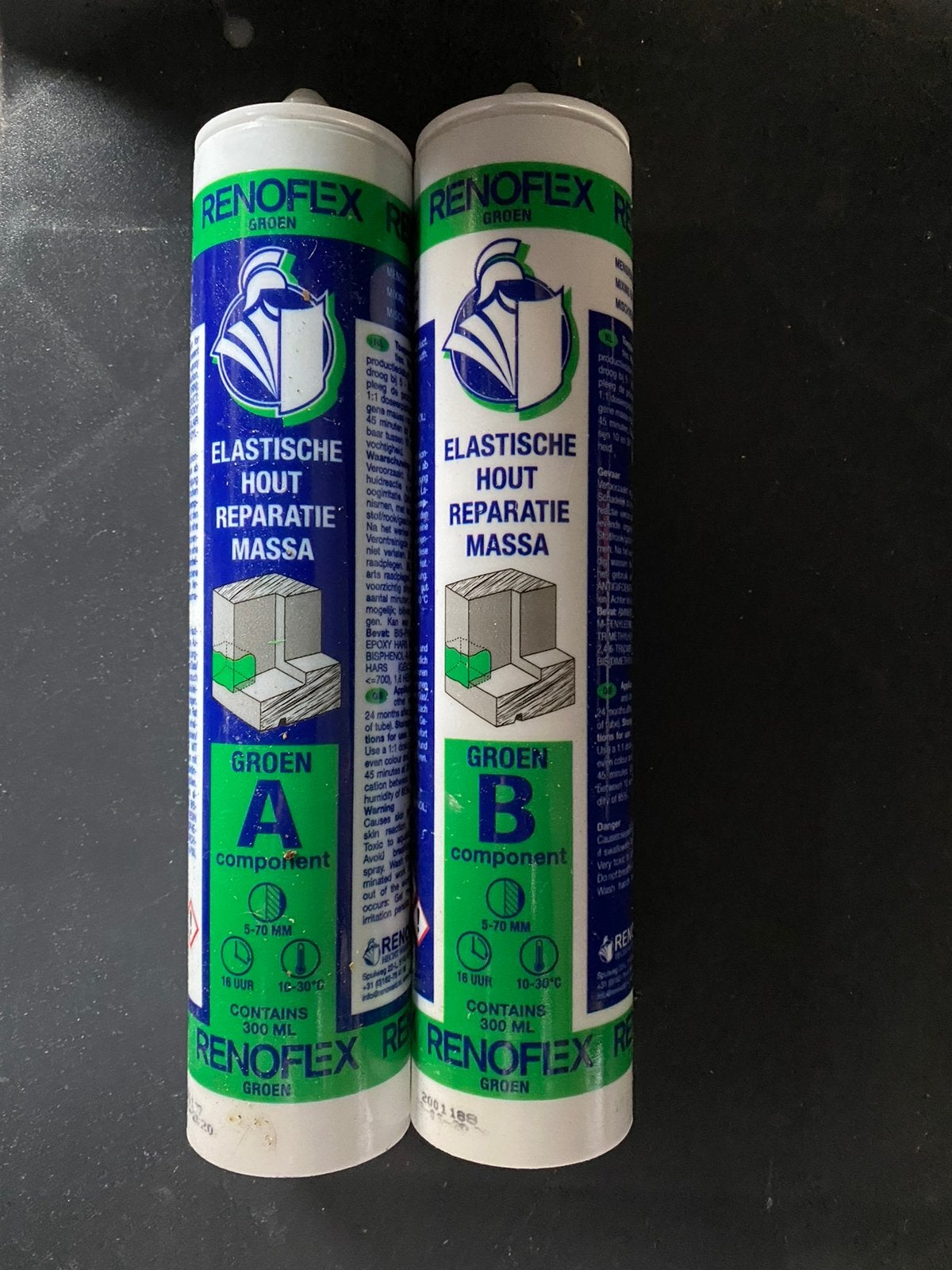 Renoflex houtrotpasta, Doe-het-zelf en Verbouw, Ophalen, Zo goed als nieuw, Overige typen